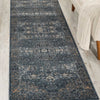 Nourison Ki25 Malta MAI01 Navy Area Rug by Kathy Ireland 2' X 8' Feature