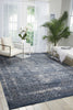 Nourison Ki25 Malta MAI01 Navy Area Rug by Kathy Ireland Room Image Feature