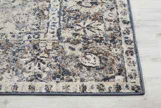 Nourison Ki25 Malta MAI03 Slate Area Rug by Kathy Ireland 5' X 8'