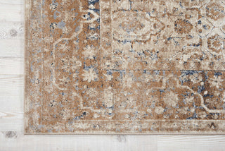 Nourison Ki25 Malta MAI04 Taupe Area Rug by Kathy Ireland 5' X 8'