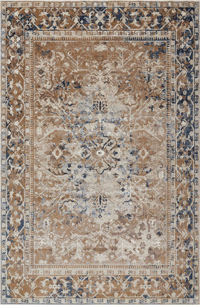 Nourison Ki25 Malta MAI05 Taupe Area Rug by Kathy Ireland main image