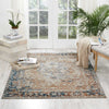 Nourison Ki25 Malta MAI05 Taupe Area Rug by Kathy Ireland Room Image Feature