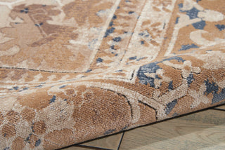 Nourison Ki25 Malta MAI05 Taupe Area Rug by Kathy Ireland 8' X 11'