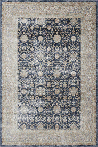 Nourison Ki25 Malta MAI07 Navy Area Rug by Kathy Ireland main image