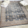 Nourison Ki25 Malta MAI07 Navy Area Rug by Kathy Ireland 8' X 11'
