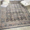 Nourison Ki25 Malta MAI09 Navy Area Rug by Kathy Ireland 8' X 11'