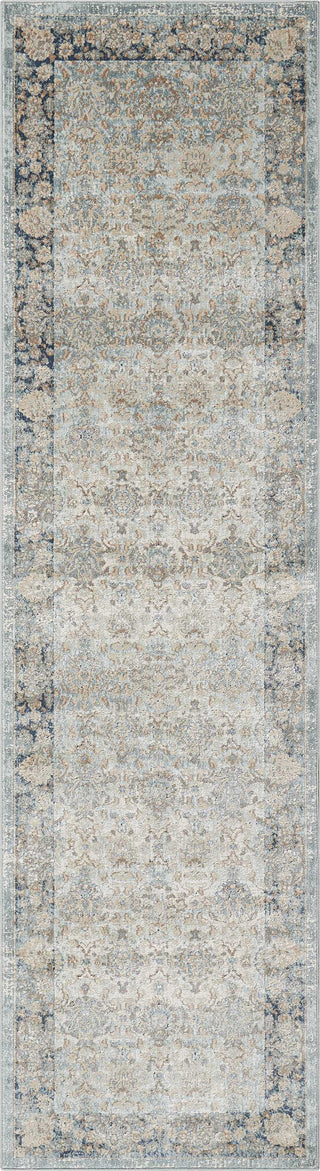 Nourison Ki25 Malta MAI10 Cloud Area Rug by Kathy Ireland 2'2'' X 7'7'' Runner