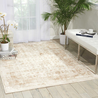 Nourison Ki26 Desert Skies DSK05 Beige Area Rug by Kathy Ireland Room Image Feature