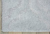 Nourison Ki30 Light and Airy KIT01 Lt Grey Area Rug by Kathy Ireland 5' X 7'