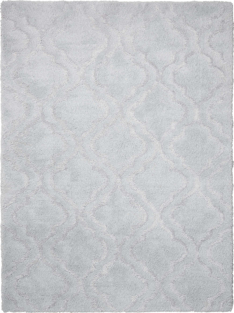 Nourison Ki30 Light and Airy KIT01 Lt Grey Area Rug by Kathy Ireland main image