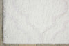 Nourison Ki30 Light and Airy KIT01 White Area Rug by Kathy Ireland 5' X 7'