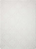 Nourison Ki30 Light and Airy KIT01 White Area Rug by Kathy Ireland main image