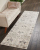 Nourison Ki34 Silver Screen KI341 Grey/Slate Area Rug by Kathy Ireland Room Scene 2