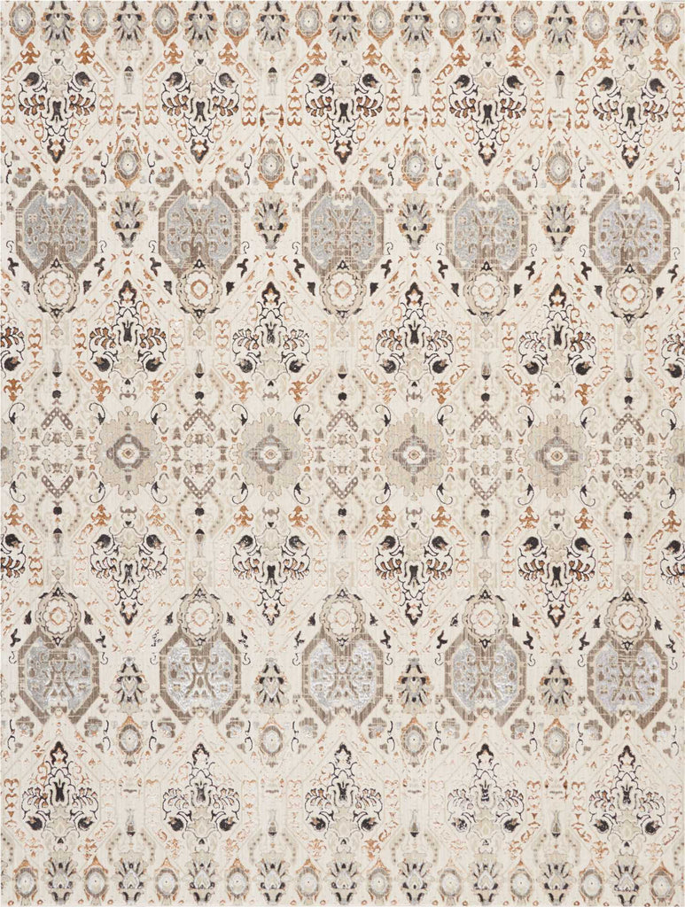 Nourison Ki34 Silver Screen KI341 Grey/Slate Area Rug by Kathy Ireland 8' X 10' Main Image