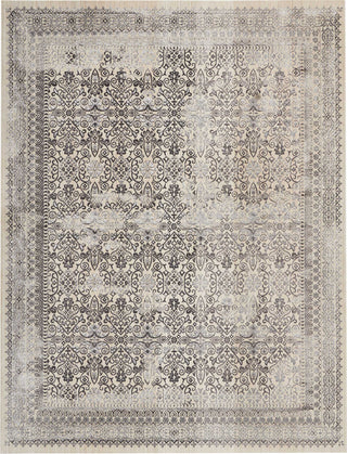 Nourison Ki34 Silver Screen KI342 Grey Area Rug by Kathy Ireland 8' X 10' Main Image