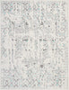 Nourison Ki34 Silver Screen KI343 Ivory/Teal Area Rug by Kathy Ireland 8' X 10' Main Image