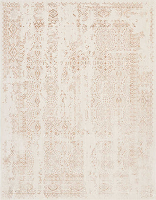 Nourison Ki34 Silver Screen KI344 Ivory/Mocha Area Rug by Kathy Ireland 8' X 10' Main Image