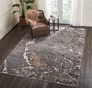 Nourison Ki35 Heritage KI351 Grey Area Rug by Kathy Ireland Room Image Feature