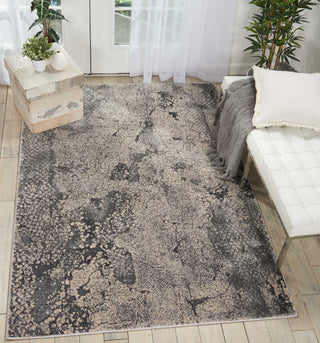 Nourison Ki35 Heritage KI352 Grey Area Rug by Kathy Ireland 