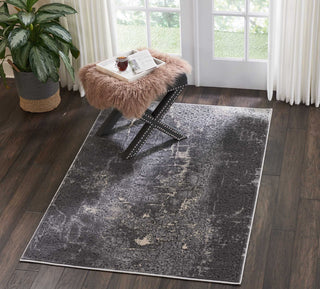 Nourison Ki35 Heritage KI353 Charcoal Area Rug by Kathy Ireland 