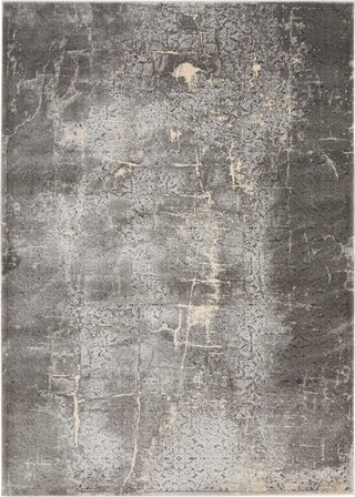 Nourison Ki35 Heritage KI353 Charcoal Area Rug by Kathy Ireland 8' X 10'5''