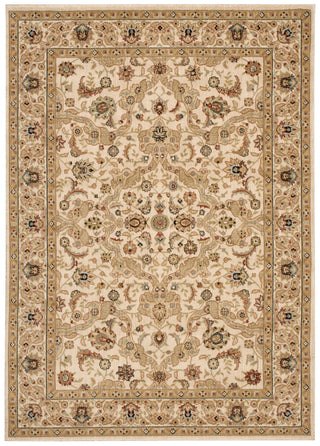 Nourison Lumiere KI600 Royal Countryside Beige Area Rug by Kathy Ireland main image