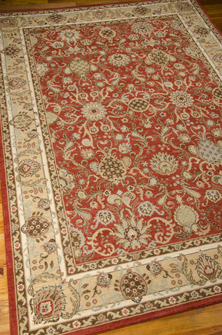 Nourison Lumiere KI602 Stateroom Brick Area Rug by Kathy Ireland 8' X 11' Floor Shot