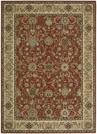 Nourison Lumiere KI602 Stateroom Brick Area Rug by Kathy Ireland main image