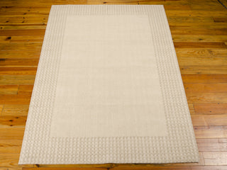 Nourison Cottage Grove KI700 Bisque Area Rug by Kathy Ireland 6' X 8' Floor Shot Feature