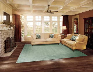 Nourison Cottage Grove KI700 Mist Area Rug by Kathy Ireland 6' X 8' Living Space Shot Feature