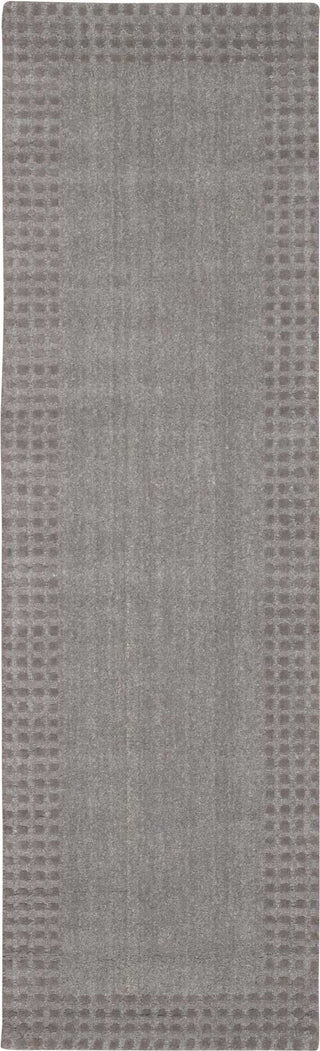 Nourison Cottage Grove KI700 Steel Area Rug by Kathy Ireland 3' X 8'