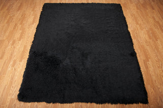 Nourison Studio KI900 Sunset Boulevard Shag Onyx Area Rug by Kathy Ireland 8' X 10' Floor Shot Feature