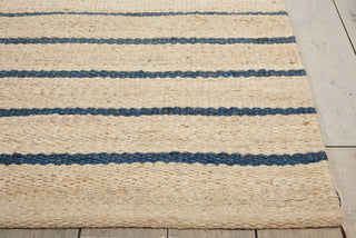 Nourison Kij01 Paradise Grdn KIJ12 Indigo Area Rug by Kathy Ireland 3' X 8'