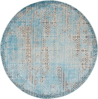 Nourison Karma KRM01 Blue Area Rug 