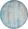 Nourison Karma KRM01 Blue Area Rug