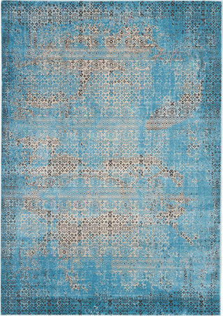 Nourison Karma KRM01 Blue Area Rug 