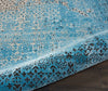 Nourison Karma KRM01 Blue Area Rug Detail Image