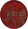 Nourison Karma KRM01 Red Area Rug