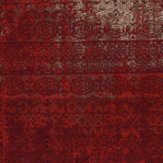 Nourison Karma KRM01 Red Area Rug Corner Image