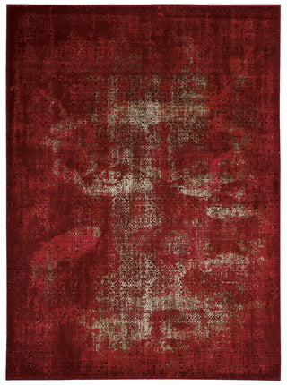 Nourison Karma KRM01 Red Area Rug main image