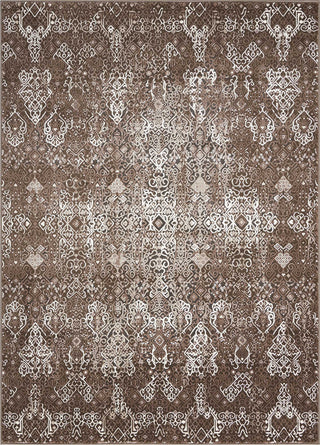 Nourison Karma KRM04 Mocha Area Rug 5'3'' X 7'4''