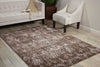 Nourison Karma KRM04 Mocha Area Rug Room Image Feature