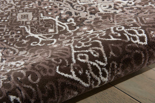 Nourison Karma KRM04 Mocha Area Rug Detail Image