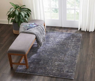 Nourison Lucent LCN04 Coal Area Rug Room Image