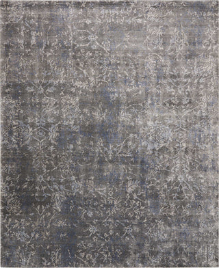 Nourison Lucent LCN04 Coal Area Rug 7'9'' X 9'9''