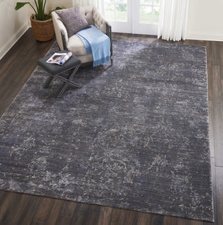 Nourison Lucent LCN04 Coal Area Rug Room Image