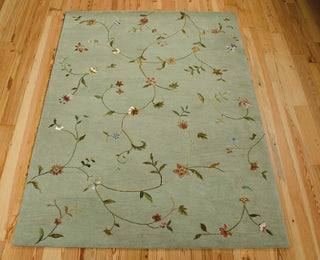 Nourison Modern Elegance LH02 Sage Area Rug Main Image