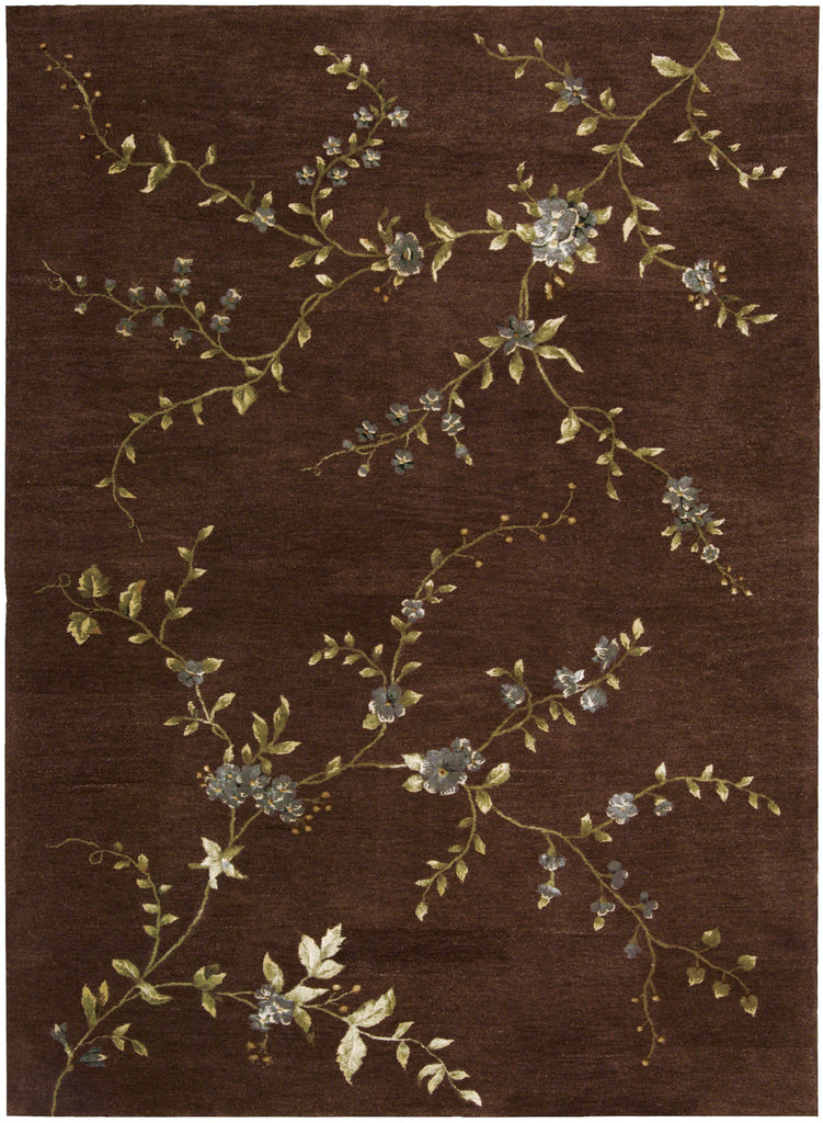 Nourison Modern Elegance LH06 Brown Area Rug main image