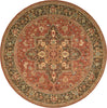 Nourison Living Treasures LI01 Rust Area Rug Room Image