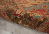 Nourison Living Treasures LI01 Rust Area Rug Detail Image